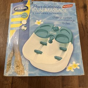 Foot Spa Dr. Scholl's Soothing Rolling Massage Smart Heat Massage Bubbles